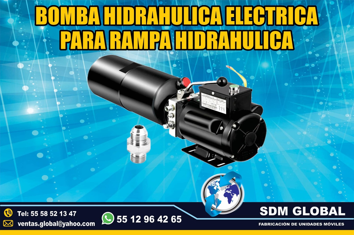 Venta de Bomba electrica para Rampas Hidrahulicas <br>