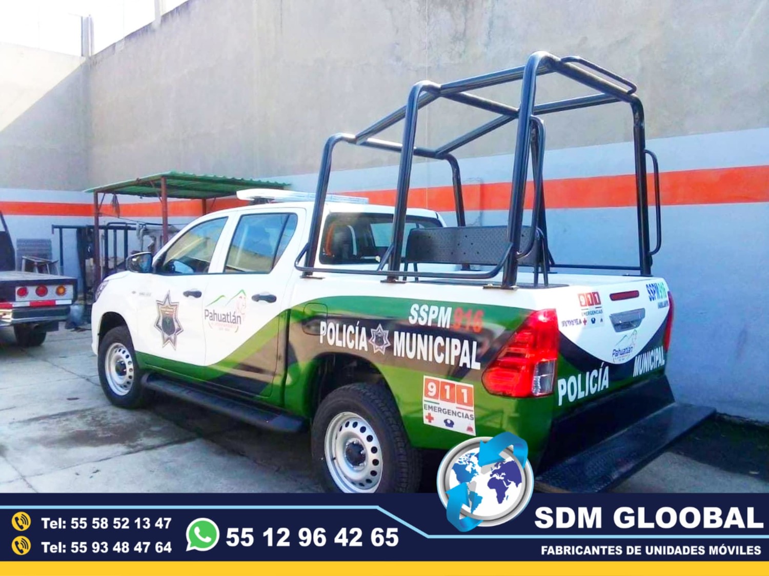 Fabricacion de Roll Bar tipo comando para Patrullas<br>