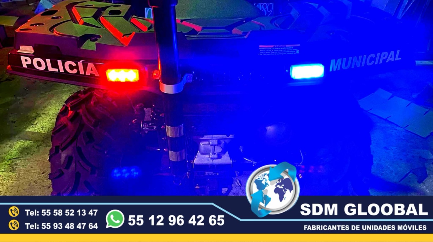 Venta Fabricantes Conversion y Equipamiento de MotoPatrullas cuatrimotos bicicletas<br>