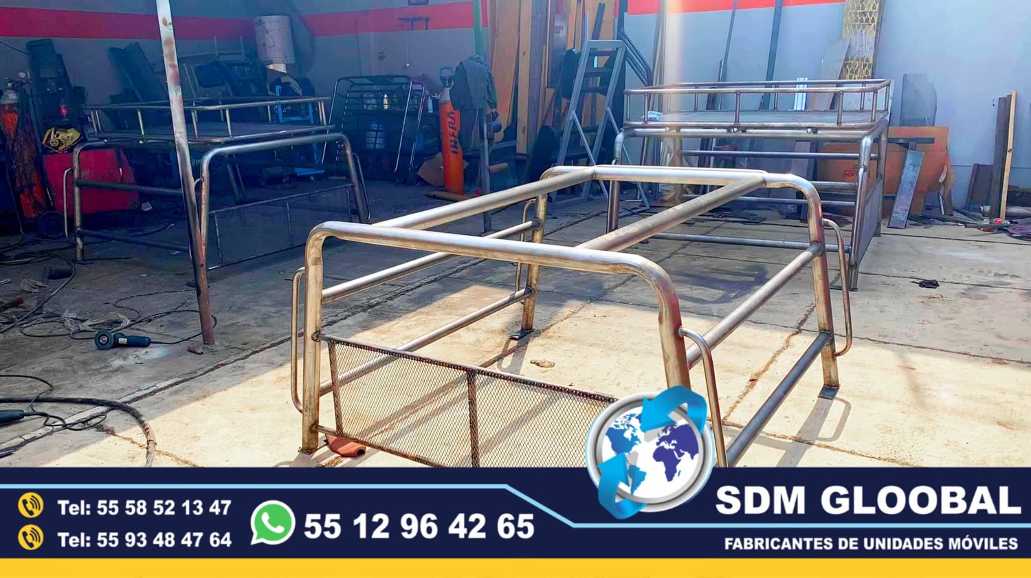 Fabricacion de Roll Bar Comando para Patrullas Camioneta Pick Up<br>