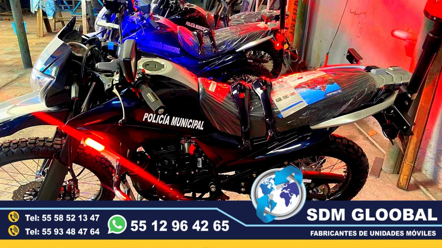 Venta Fabricantes Conversion y Equipamiento de MotoPatrullas cuatrimotos bicicletas<br>