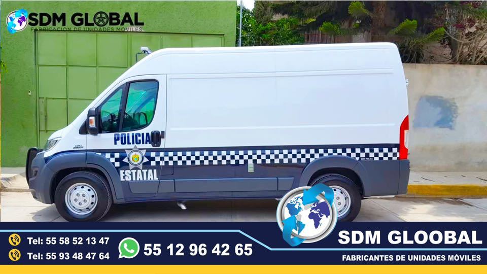 Fabricantes de Unidades Moviles de Primer Respondiente de seguridad publica municipal oficinas moviles<br>