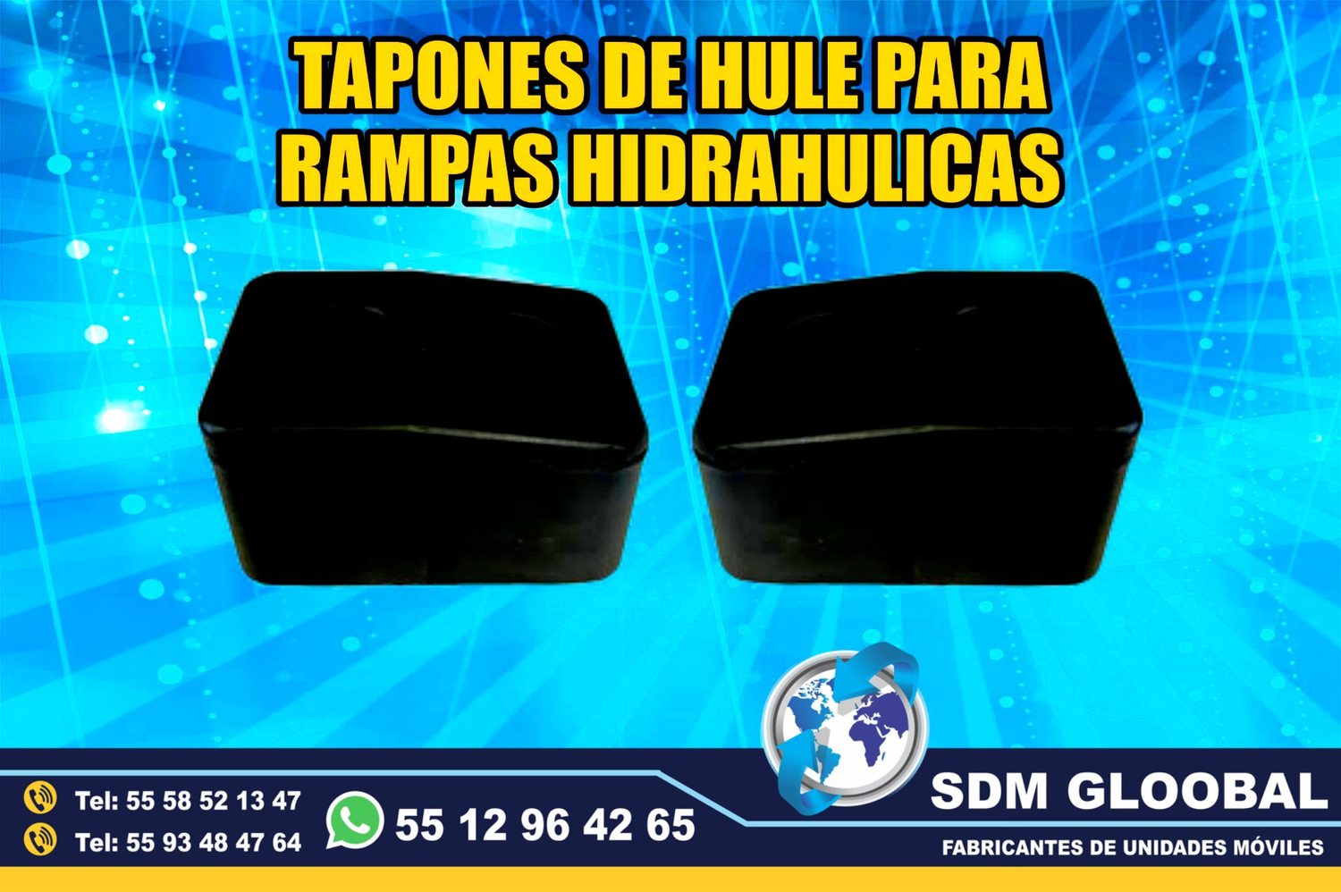 Venta de Tacones o topes para Rampas Hidraulicas de carga<br>