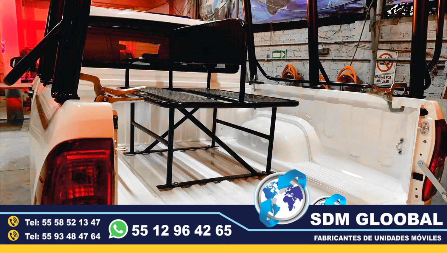 Fabrica de Banca Central para Patrullas Camioneta Pick Up<br>