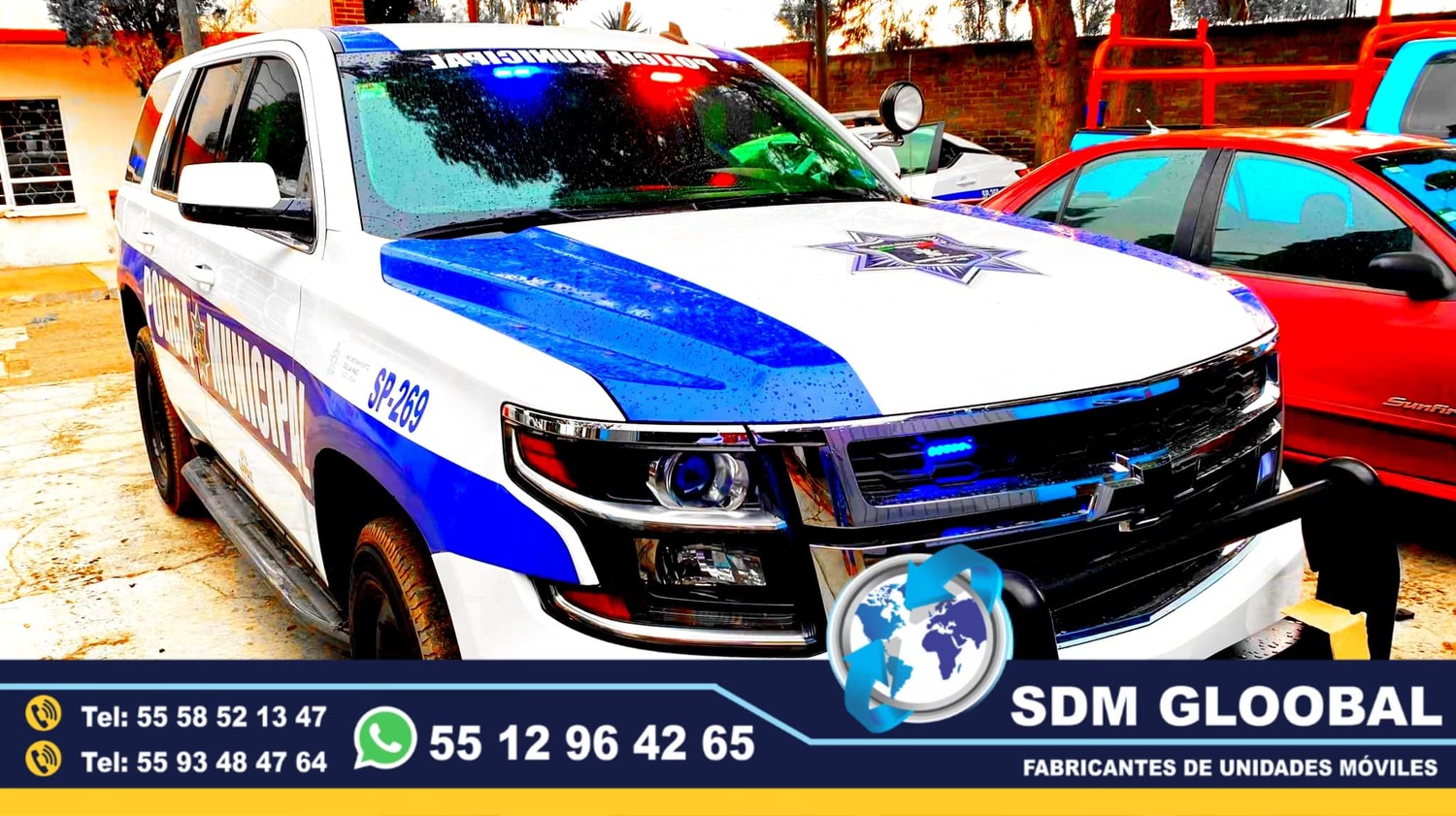 Fabricantes de Unidades tipo Escolta o policia privada Equipamiento.<br>