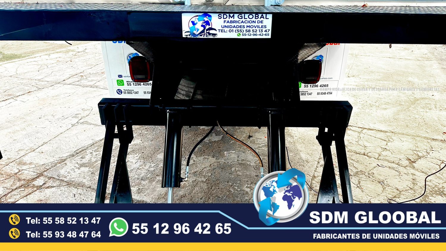 Fabricantes de Rampas Hidraulicas para camioneta y camion de carga <br>