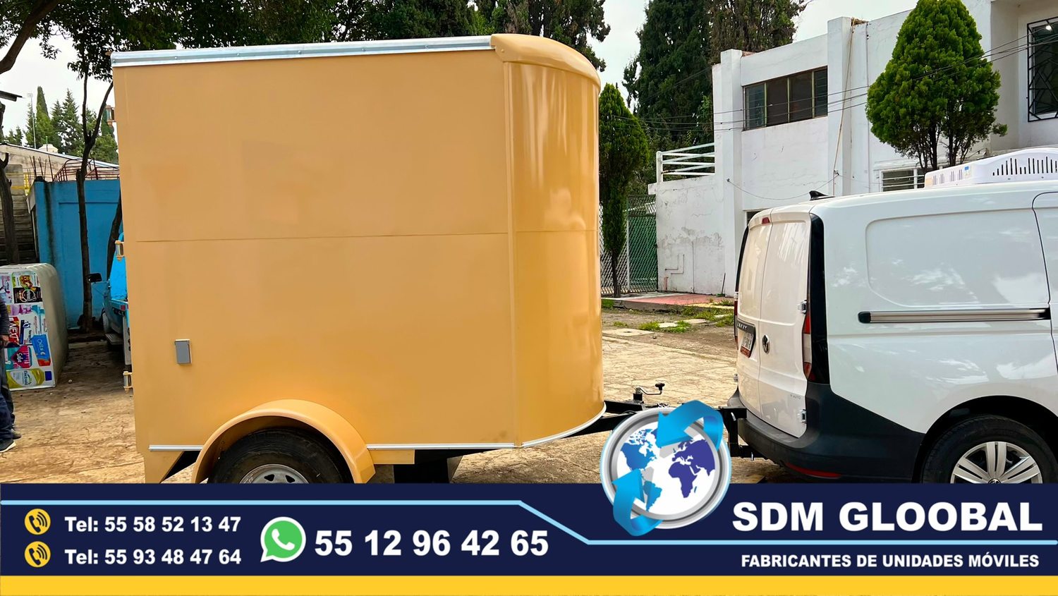 Fabricantes de Unidades Moviles tipo remolque usos multiples<br>