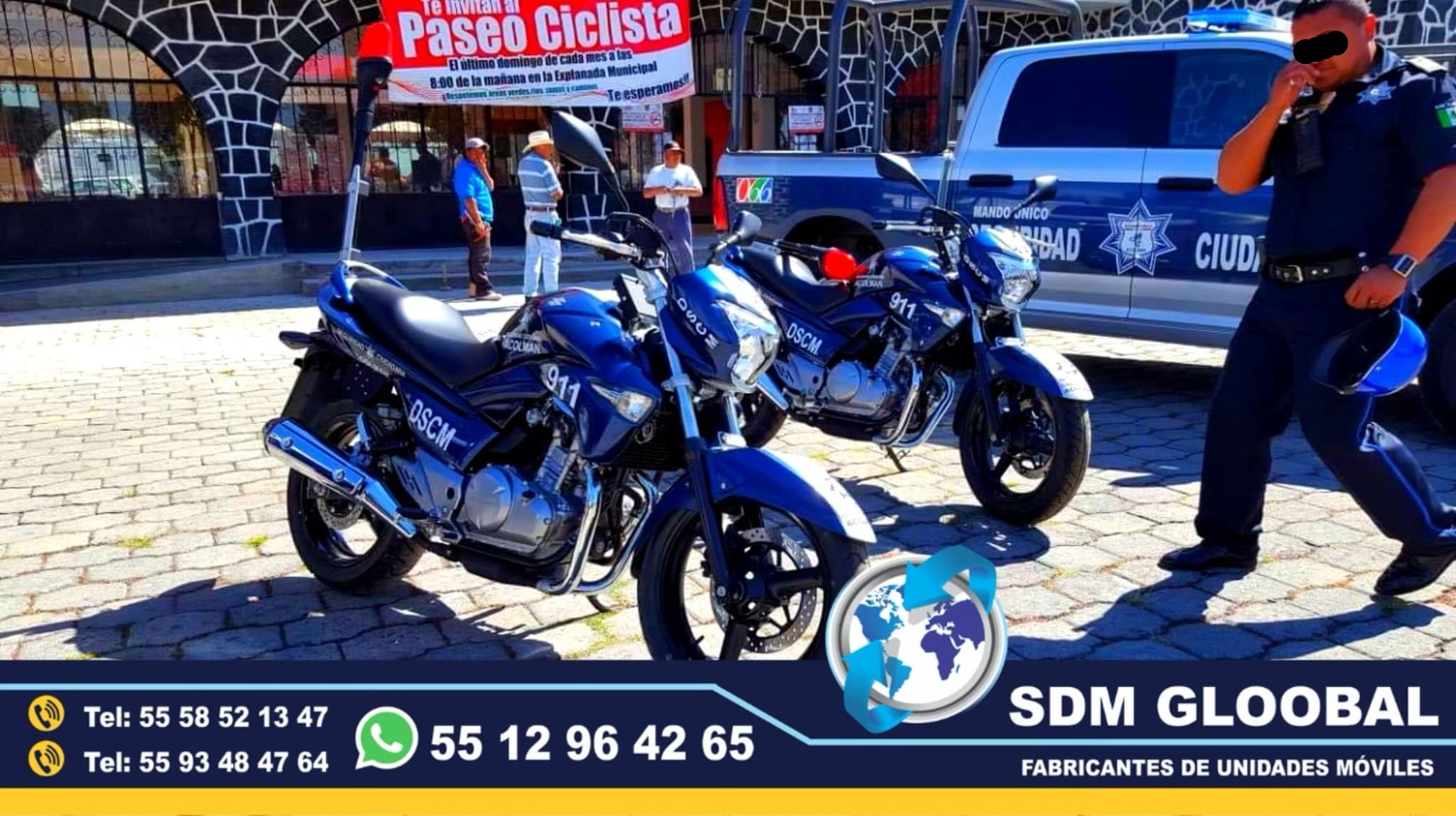 Venta Fabricantes Conversion y Equipamiento de MotoPatrullas cuatrimotos bicicletas<br>