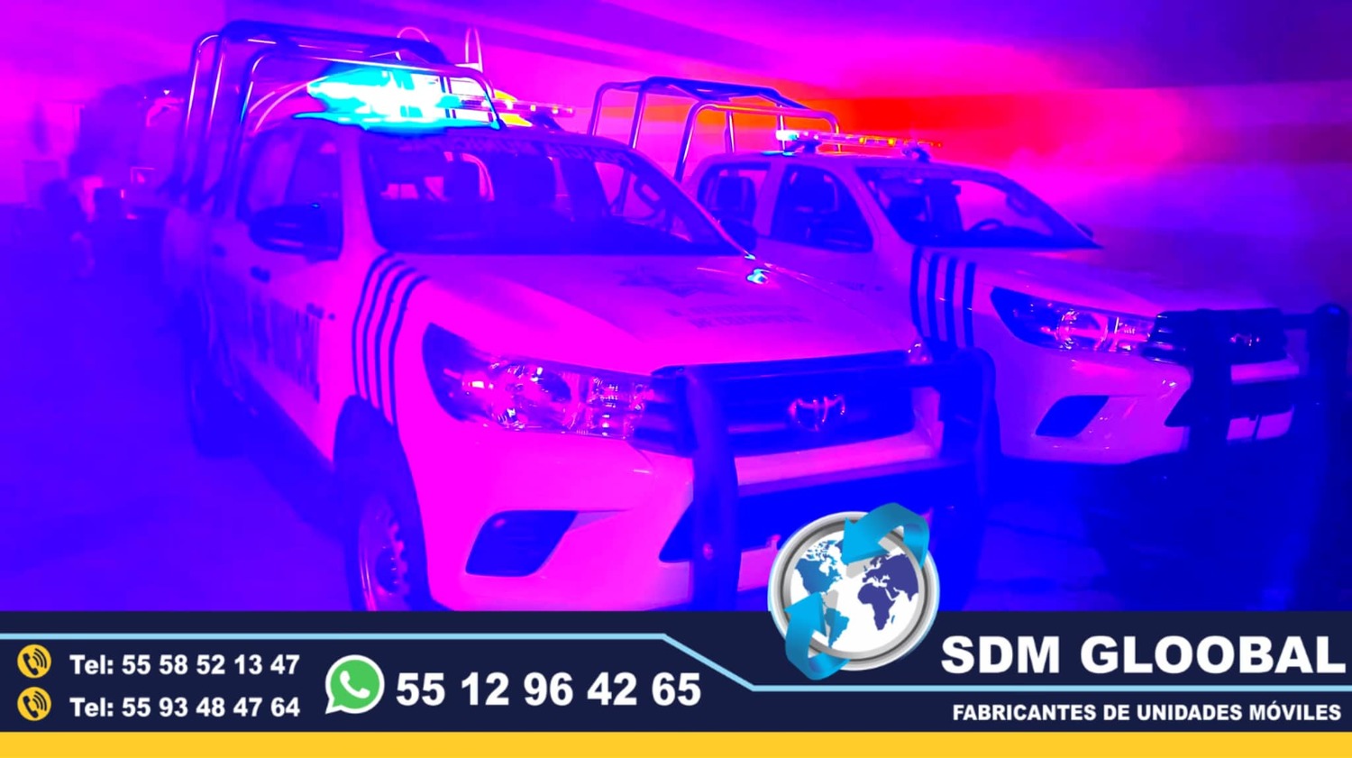 Venta e instalacion de luces auxiliares para patrullas<br>