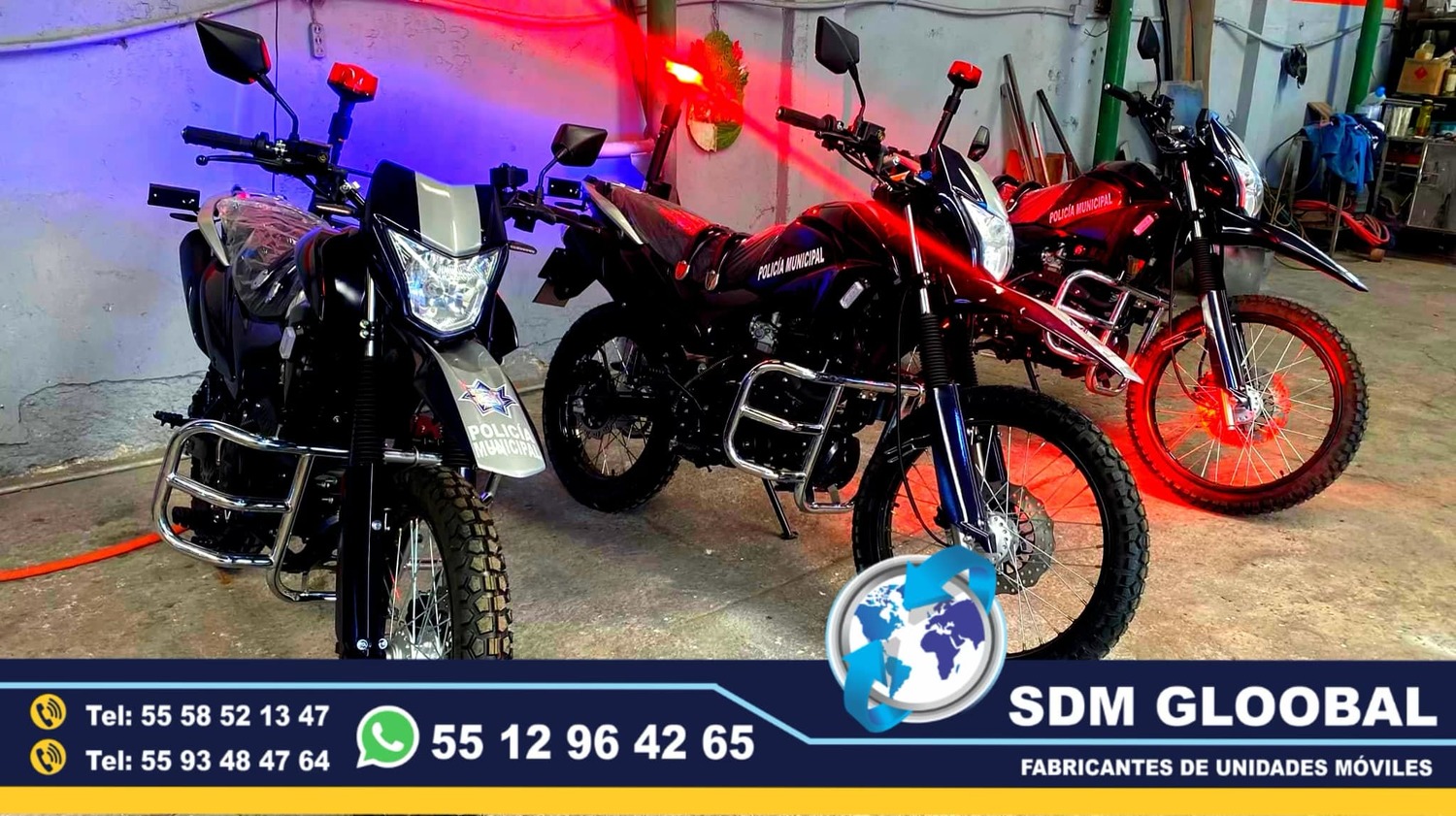Venta Fabricantes Conversion y Equipamiento de MotoPatrullas cuatrimotos bicicletas<br>
