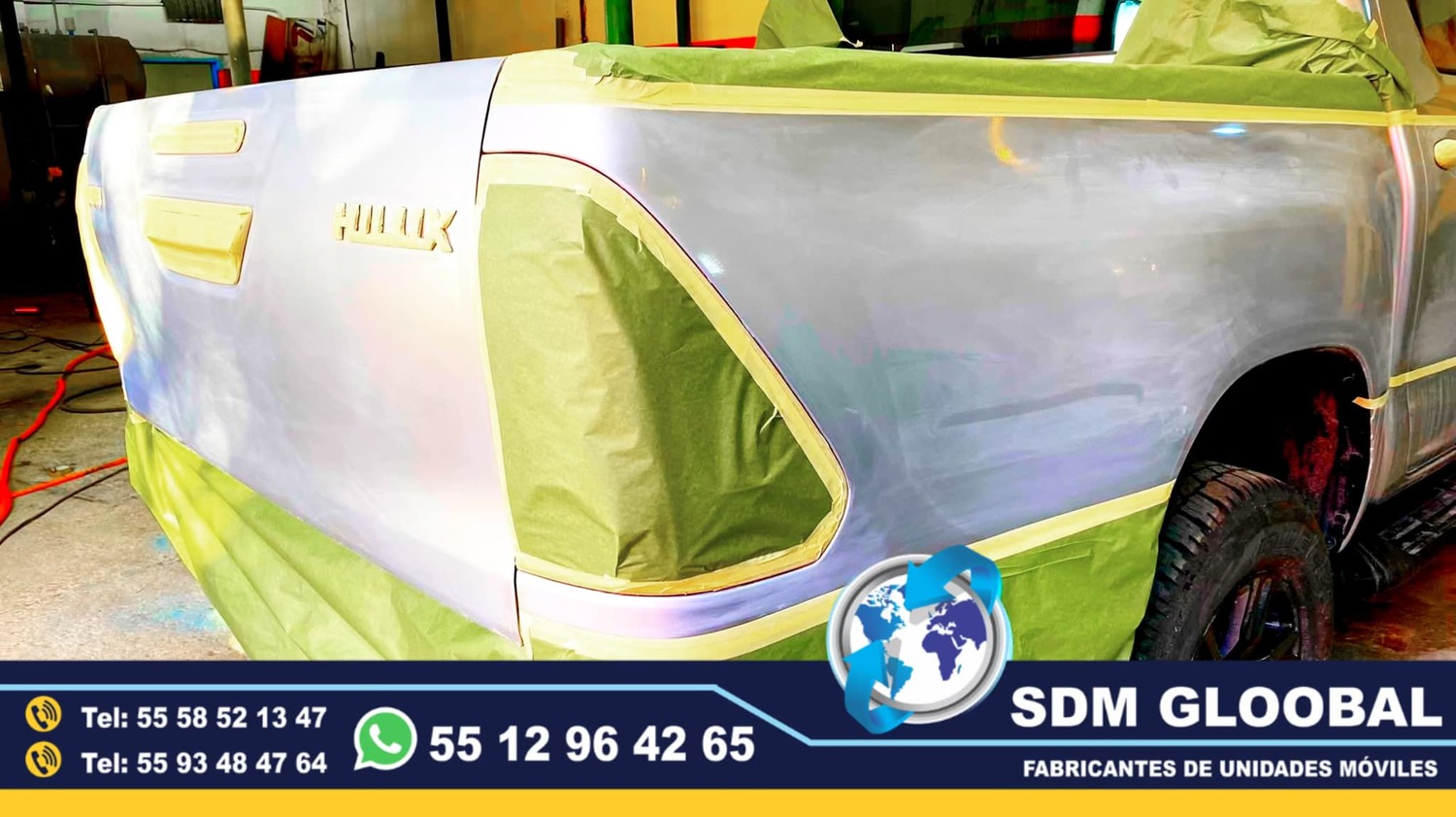 Servicio de pintura para patrullas pick up, sedan, motocicletas<br>
