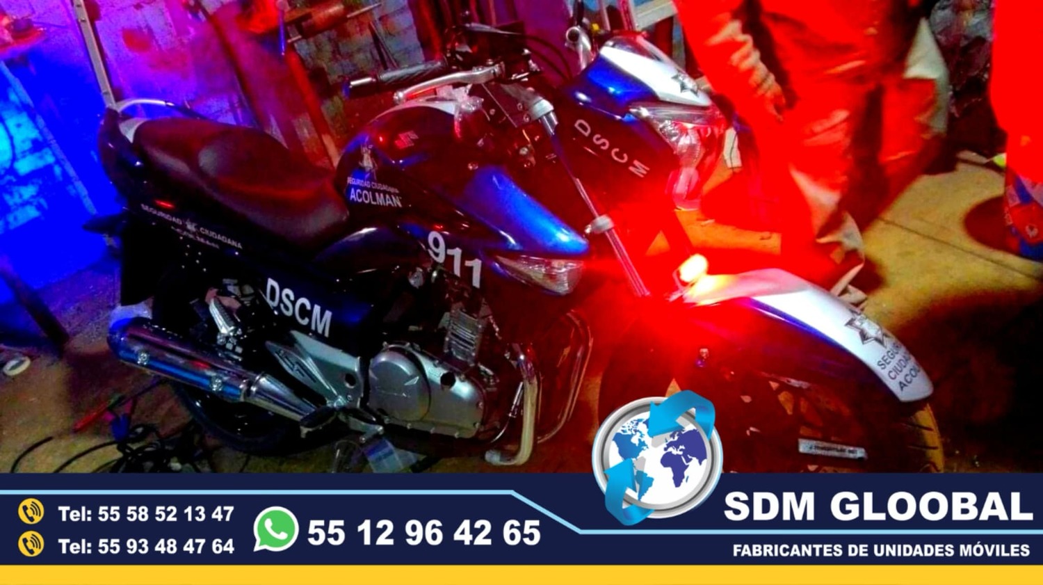 Venta Conversion Equipamiento somos fabricantes de MotoPatrullas cuatrimotos bicicletas<br>