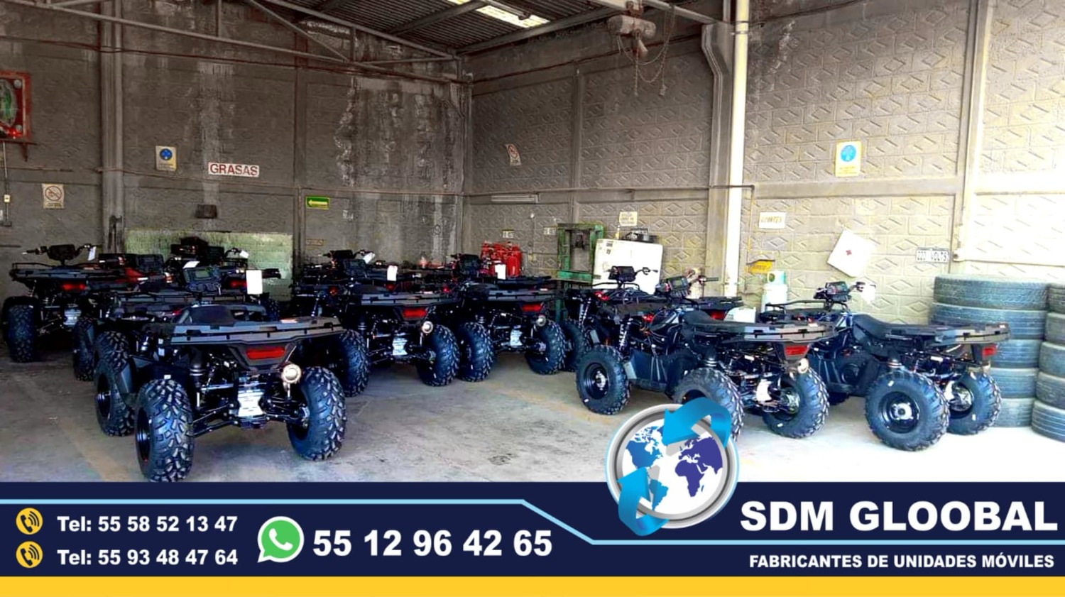 Venta Fabricantes Conversion y Equipamiento de MotoPatrullas cuatrimotos bicicletas<br>