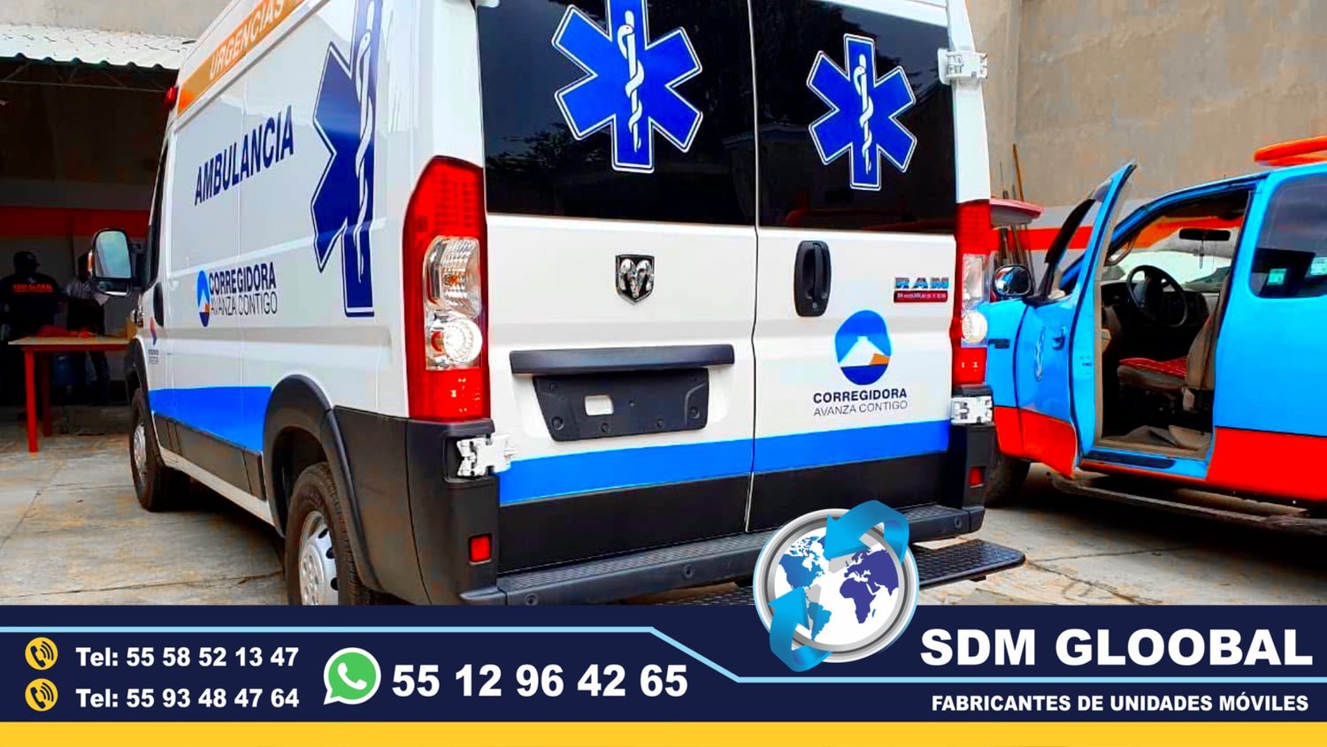 Venta de Ambulancias de Traslado de Tipo 1 y Tipo 2 en Mexico.      <br>