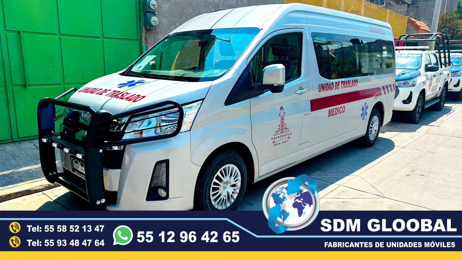 Venta de Ambulancias de Traslado de Tipo 1 y Tipo 2 en Mexico.      <br>