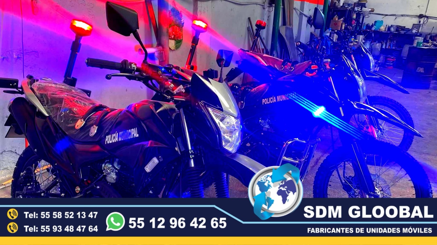 Venta Fabricantes Conversion y Equipamiento de MotoPatrullas cuatrimotos bicicletas<br>