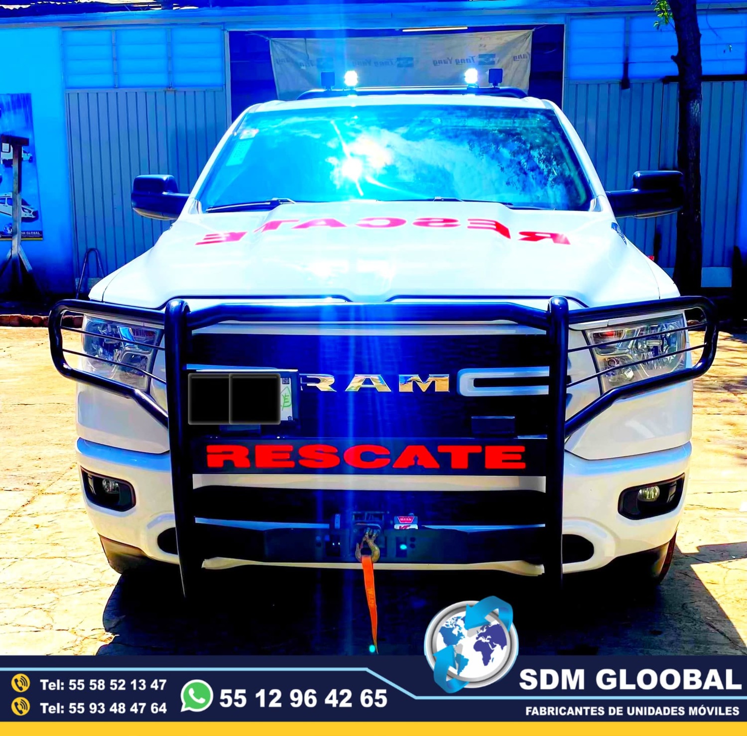Fabricacion de Unidades de Recsate, Salvamento, Proteccion<br>