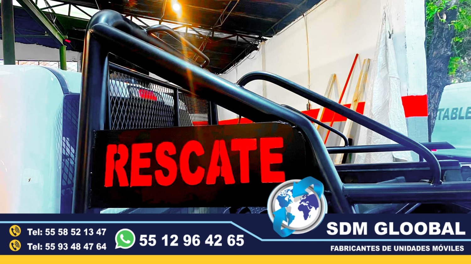 Fabrica de Roll Bar Comando para Patrullas Camioneta Pick Up <br>