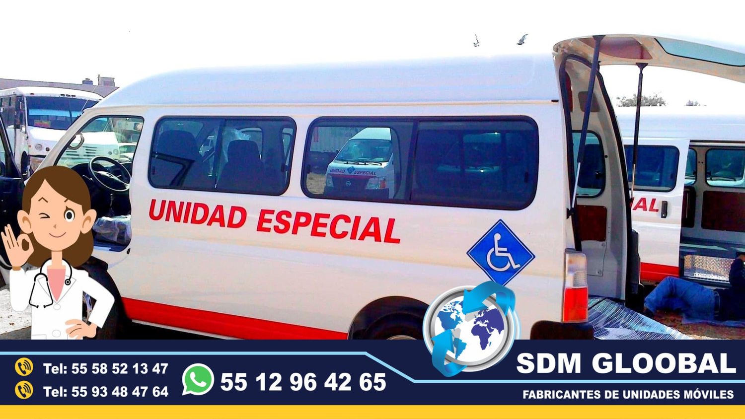 Venta de Ambulancias de Traslado de Tipo 1 y Tipo 2 en Mexico.      <br>