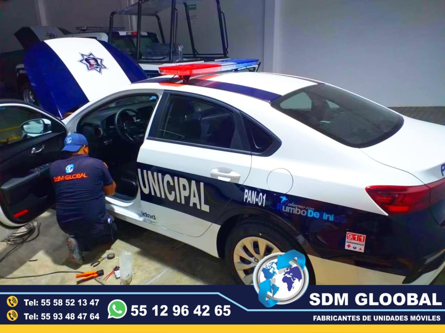 Fabrica de Patrullas Sedan Conversion Equipamiento Venta<br>