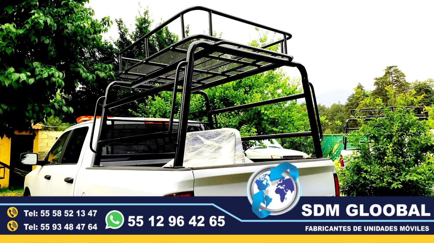 Fabricacion de Roll Bar Comando para Patrullas camioneta Pick Up <br>