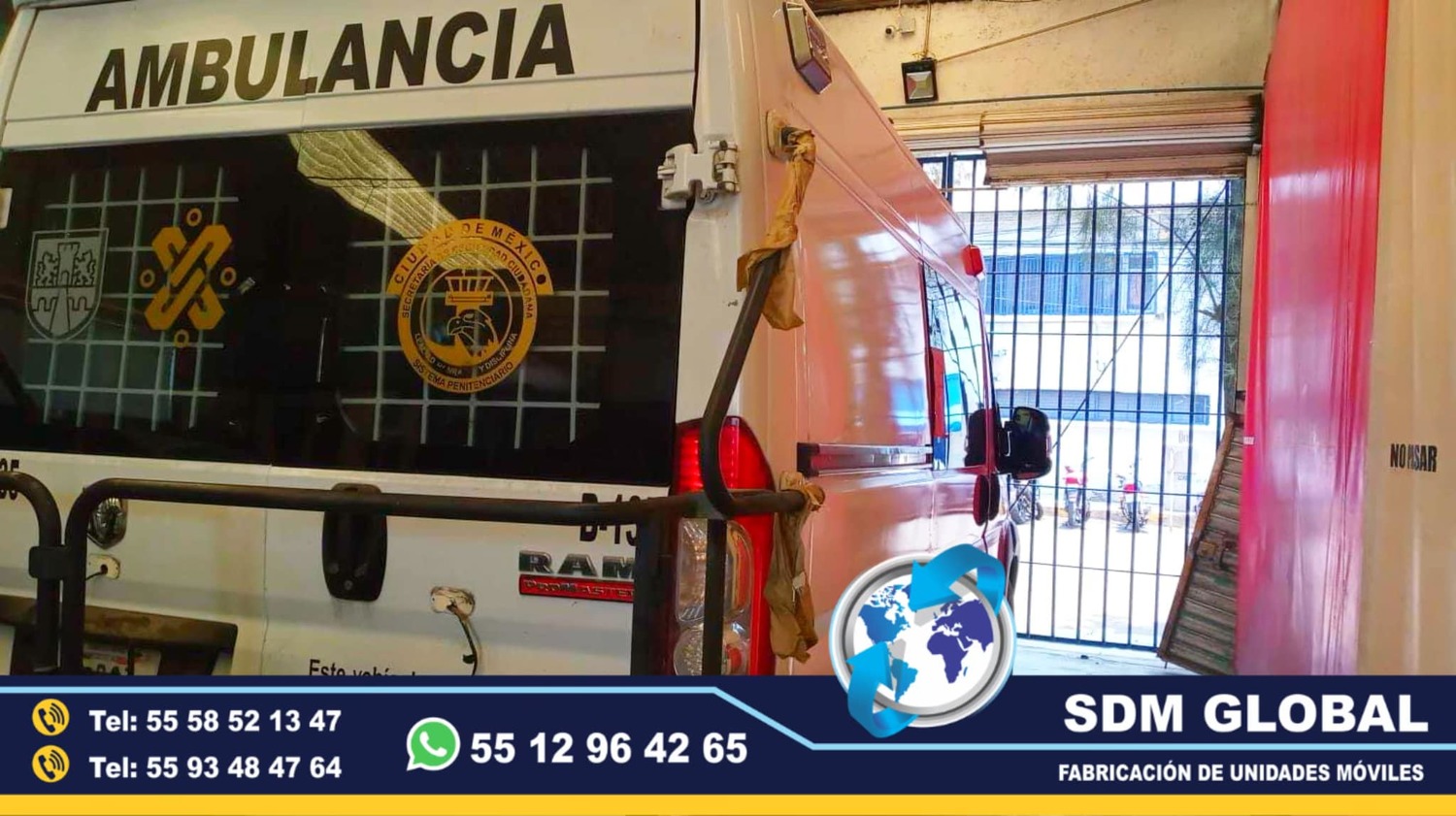 Reparacion de Ambulancias de Traslado de Tipo 1 y Tipo 2 Mexico<br>