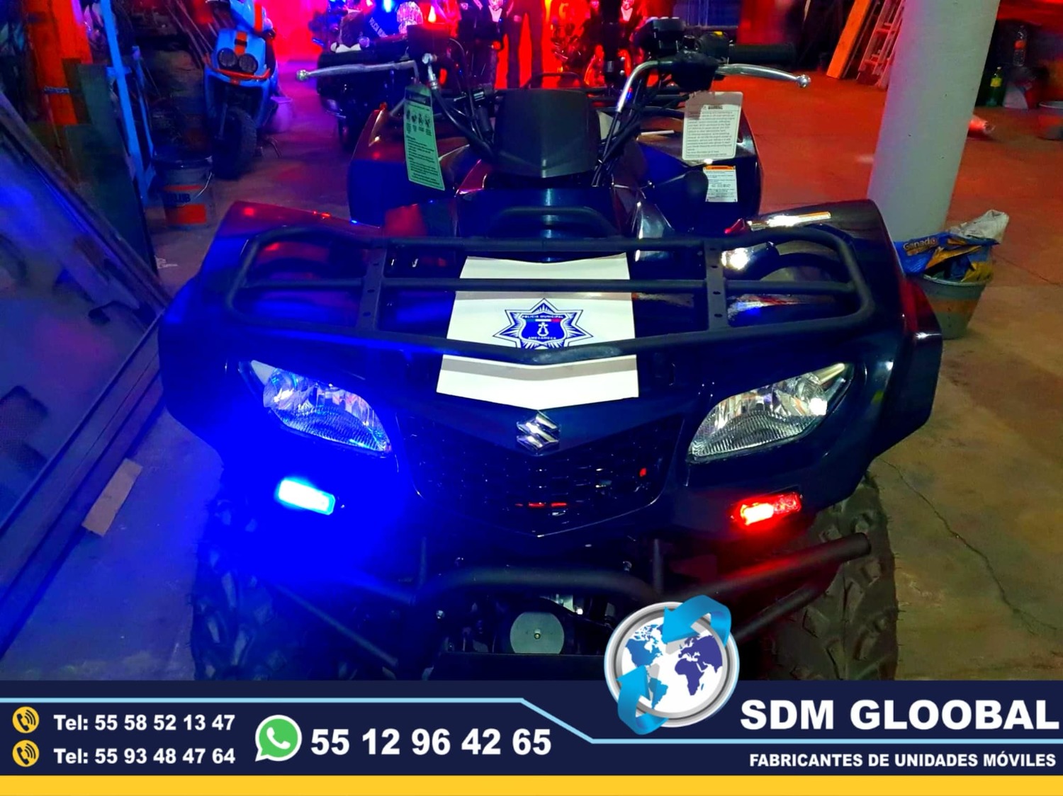 Venta Fabricantes Conversion y Equipamiento de MotoPatrullas cuatrimotos bicicletas<br>