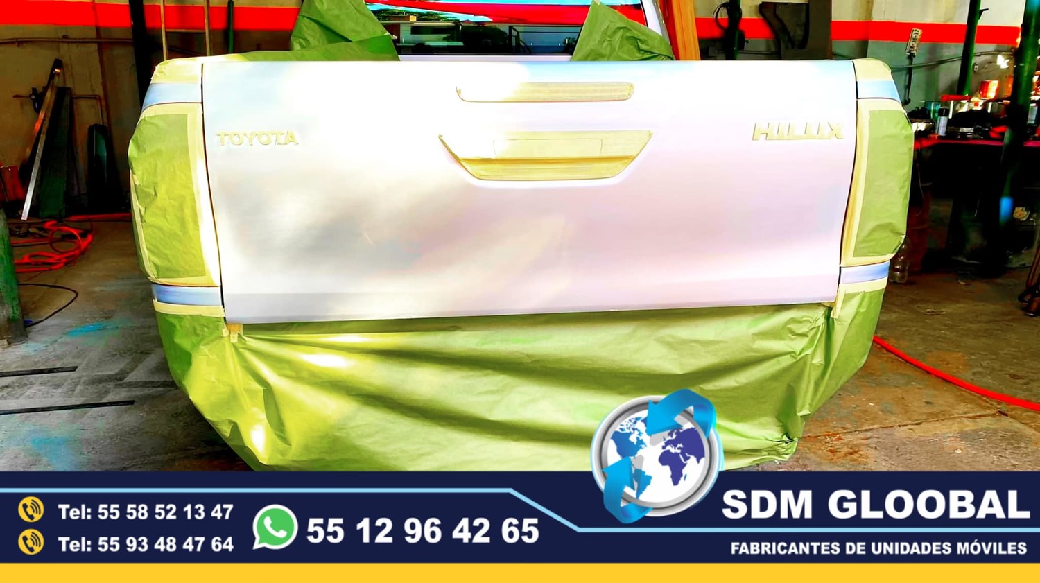 Servicio de pintura para patrullas pick up, sedan, motocicletas<br>