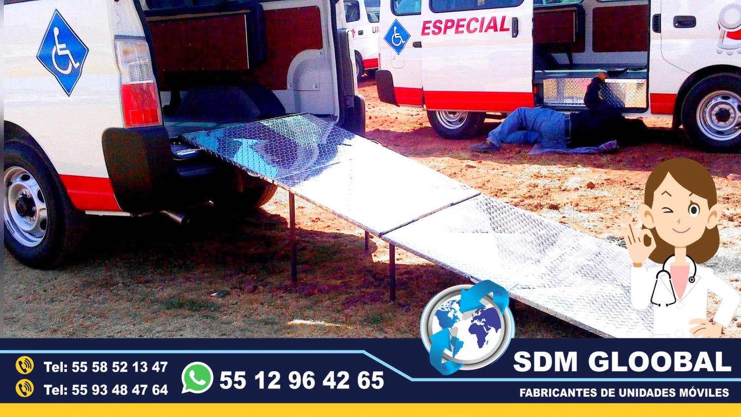 Venta de Ambulancias de Traslado de Tipo 1 y Tipo 2 en Mexico.      <br>