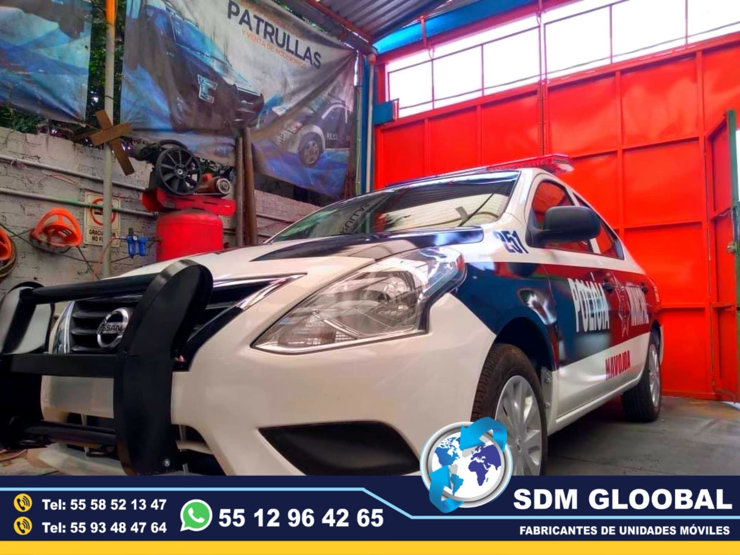 Fabrica de Patrullas Sedan Conversion Equipamiento Venta<br>