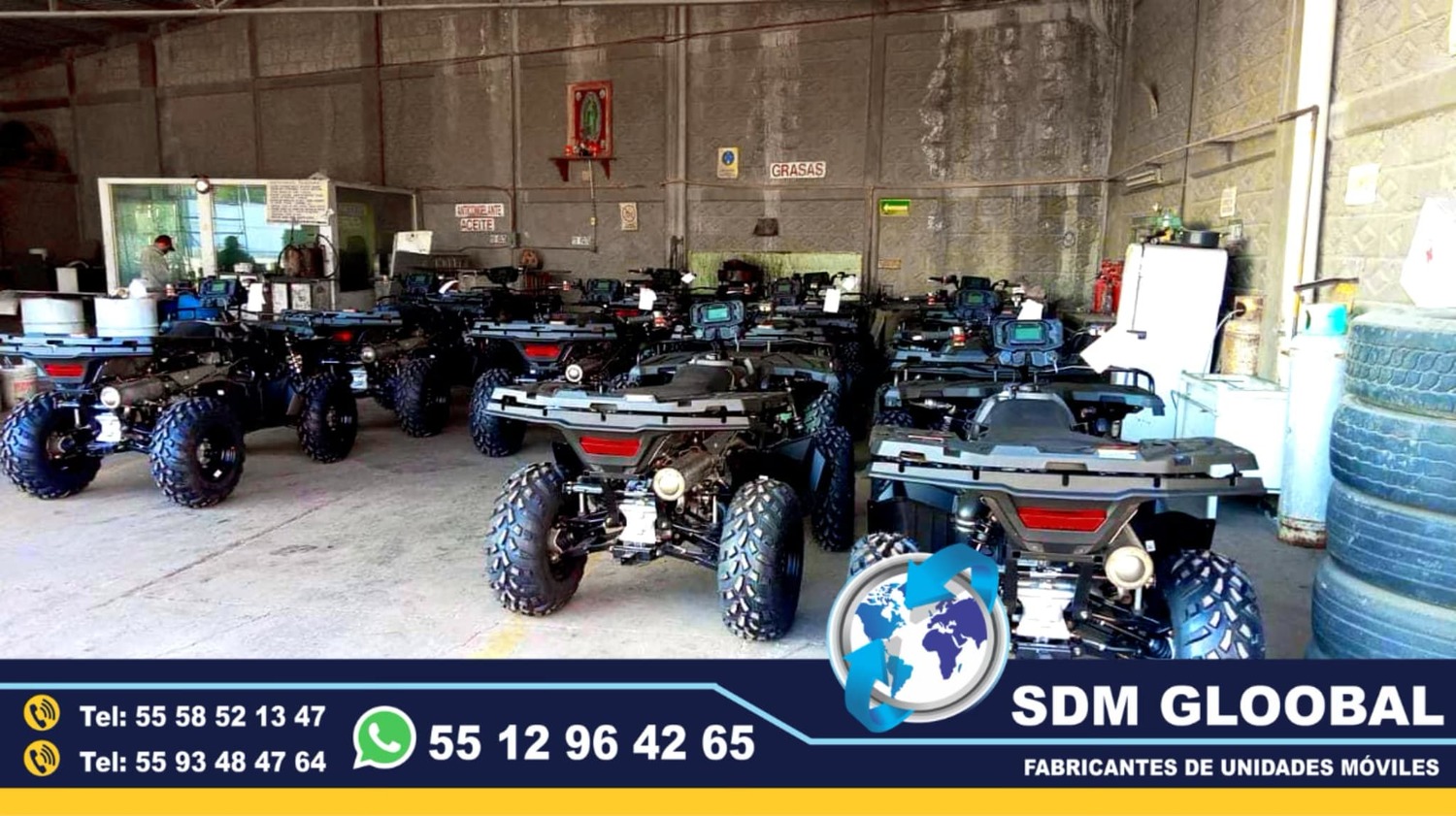 Venta Fabricantes Conversion y Equipamiento de MotoPatrullas cuatrimotos bicicletas<br>