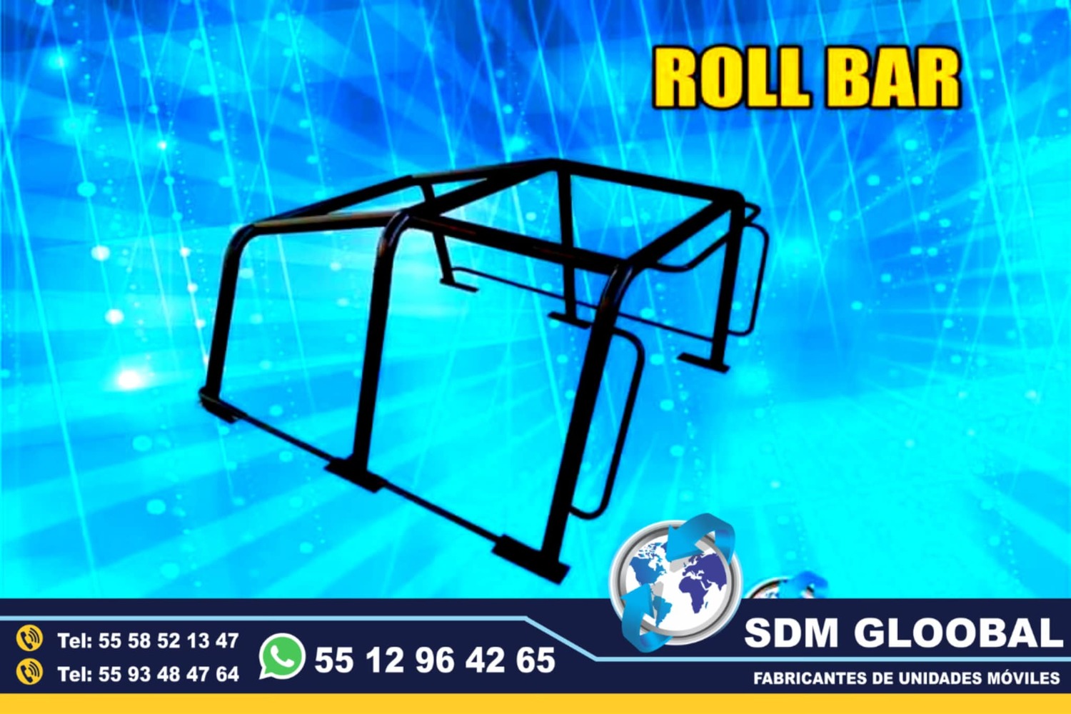 Fabricantes y venta de Roll bar para Patrullas pick up camionetas<br>
