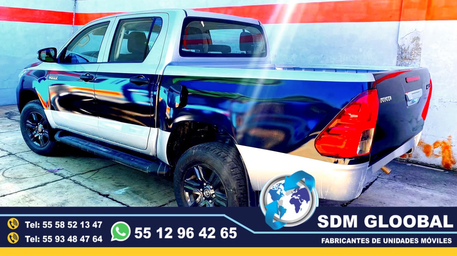 Servicio de pintura para patrullas pick up, sedan, motocicletas<br>