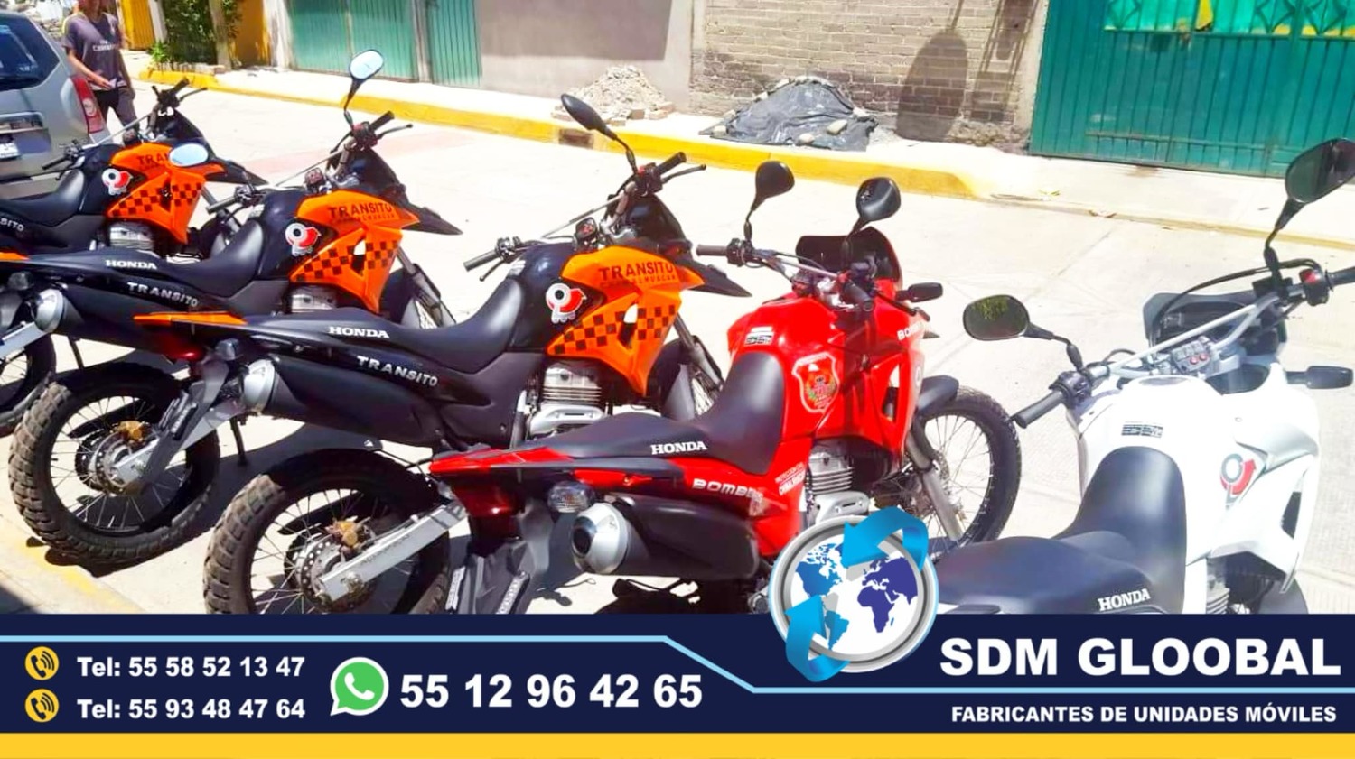 Venta Fabricantes Conversion y Equipamiento de MotoPatrullas cuatrimotos bicicletas<br>