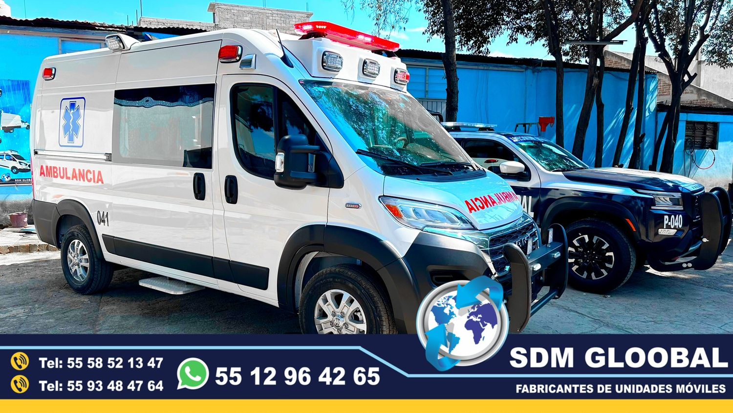 Venta de Ambulancias de Traslado de Tipo 1 y Tipo 2 en Mexico.      <br>