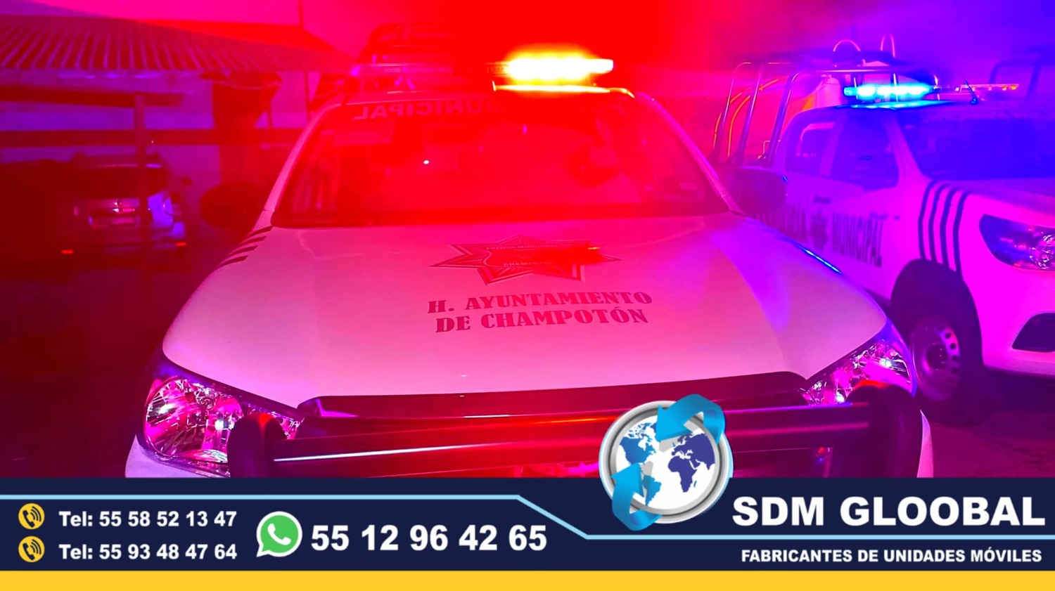 Venta e instalacion de luces auxiliares para patrullas<br>