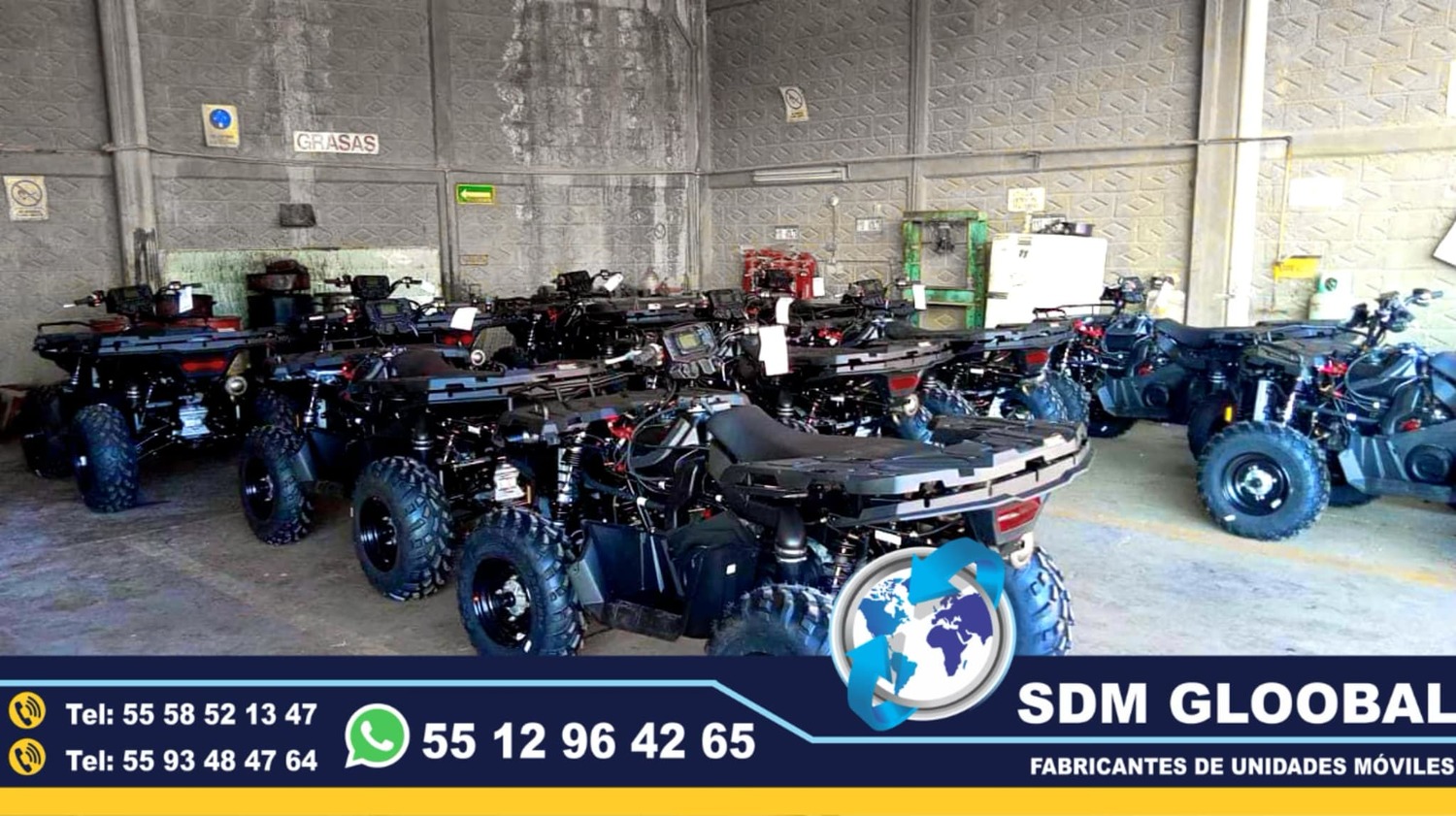 Venta Fabricantes Conversion y Equipamiento de MotoPatrullas cuatrimotos bicicletas<br>